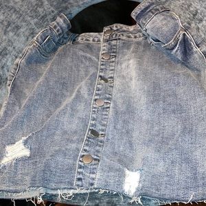 Rue 21 XL Jean miniskirt